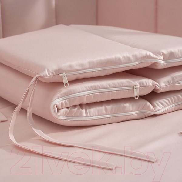 Изображение товара Комплект постельный для малышей Perina Teddy Sateen Collection / ТДСК6-01.7  (розовый)