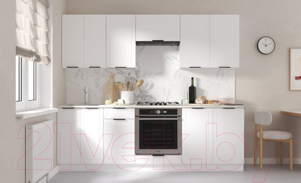 Изображение товара Кухонный гарнитур Mio Tesoro Корнелия Ода-плюс 2.4 (белый/мрамор итальянский)