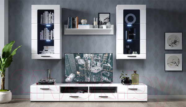 Изображение товара Горка Империал Рио-2 (белый/белый глянец)