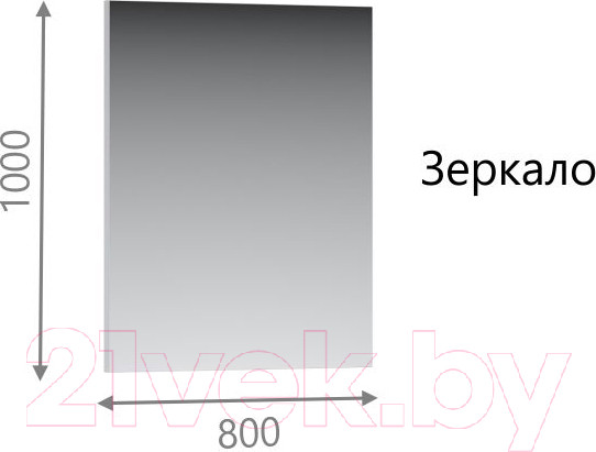 Изображение товара Зеркало Империал Лацио Сканди 80 (вотан)