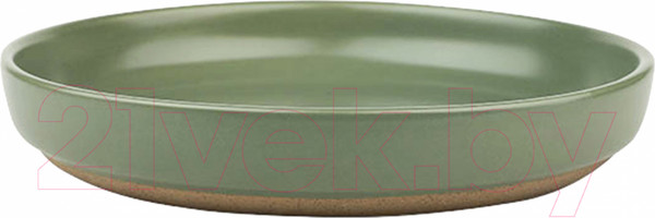 Изображение товара Блюдо AksHome Sand Edge 20.6x3.5 (болотный)