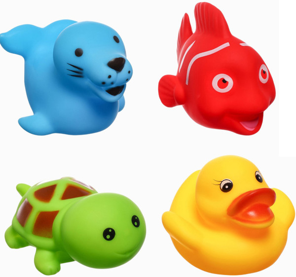 Изображение товара Набор игрушек для ванной Крошка Я Морские друзья / 10095809 (4шт)