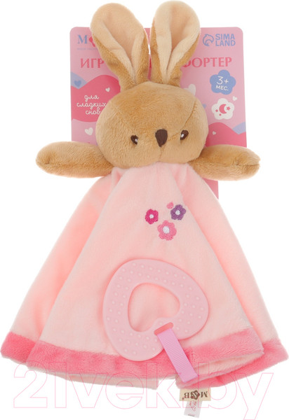 Изображение товара Мягкая игрушка Mum&Baby Комфортер. Зайка / 9912199
