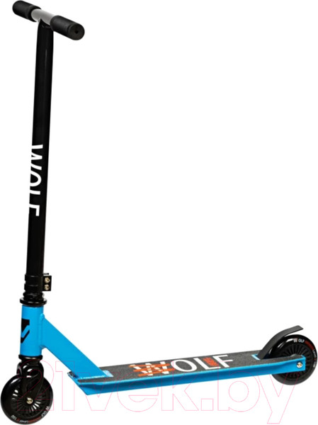 Изображение товара Самокат трюковый Novatrack Wolf JR / 100P.WOLFJR.BL24  (синий)