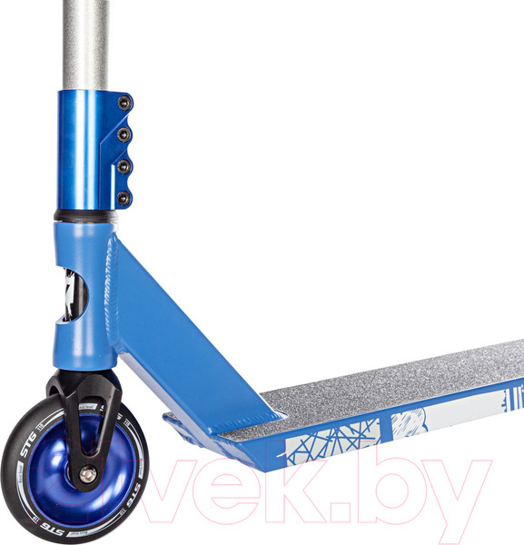 Изображение товара Самокат трюковый Novatrack Crow 10 / 110A.CROW10.BL24  (синий/серебристым)