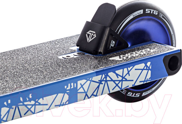 Изображение товара Самокат трюковый Novatrack Crow 10 / 110A.CROW10.BL24  (синий/серебристым)