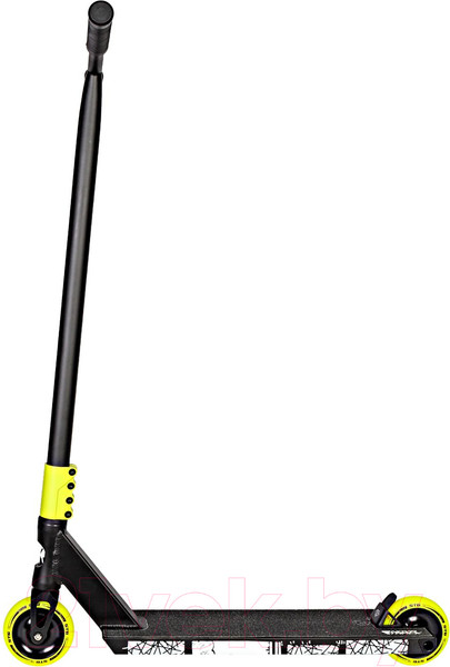 Изображение товара Самокат трюковый Novatrack Crow 10 / 110A.CROW10.BK24  (черный/зеленый)