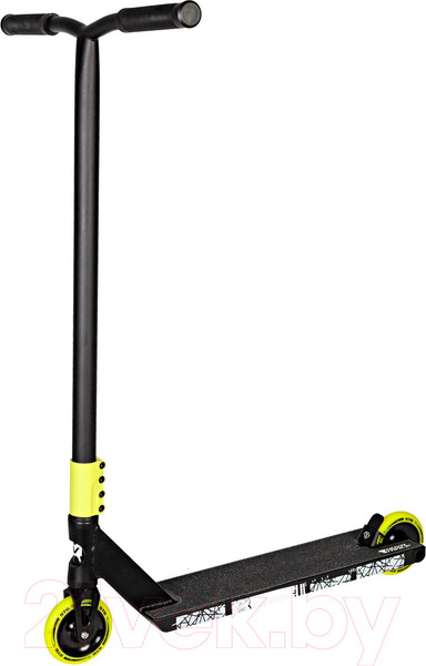 Изображение товара Самокат трюковый Novatrack Crow 10 / 110A.CROW10.BK24  (черный/зеленый)