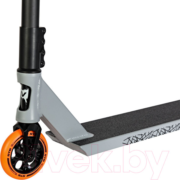 Изображение товара Самокат трюковый Novatrack Crow 20 / 110A.CROW20.GR24  (серый/черный)