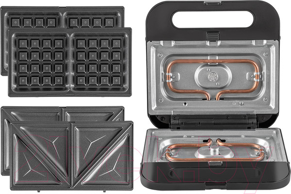 Изображение товара Мультипекарь Endever Skyline SM-31 (черный/стальной,)