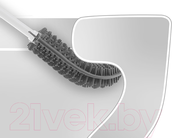 Изображение товара Ершик для унитаза Idea Делит М5028 (белый)