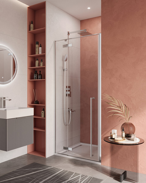 Изображение товара Душевая дверь Cezares LINER-B-12-90-C-Cr-L