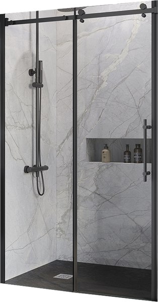 Изображение товара Душевая дверь BelBagno MARINO-BF-1-120-C-NERO