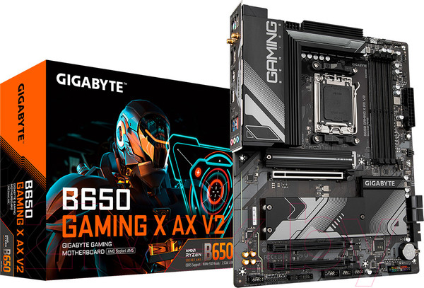Изображение товара Материнская плата Gigabyte B650 Gaming X AX V2