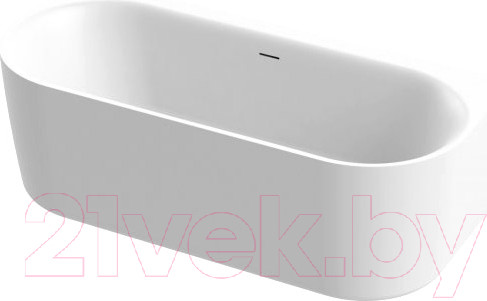 Изображение товара Ванна акриловая Cezares Metauro INT Wall-180-80-60-W-MATT