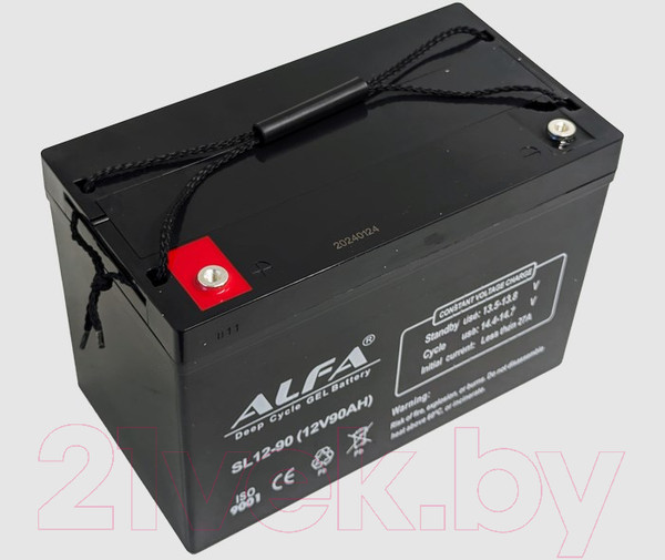 Изображение товара Аккумулятор лодочный ALFA battery SL12-90 (90 А/ч)