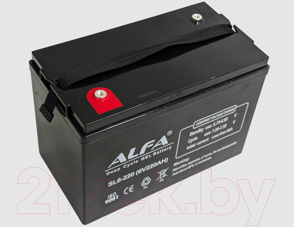 Изображение товара Аккумулятор лодочный ALFA battery SL6-220 (220 А/ч)