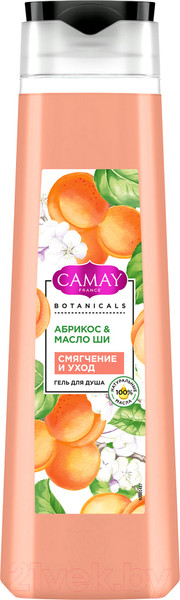 Изображение товара Гель для душа Camay Абрикос и масло ши (400мл)