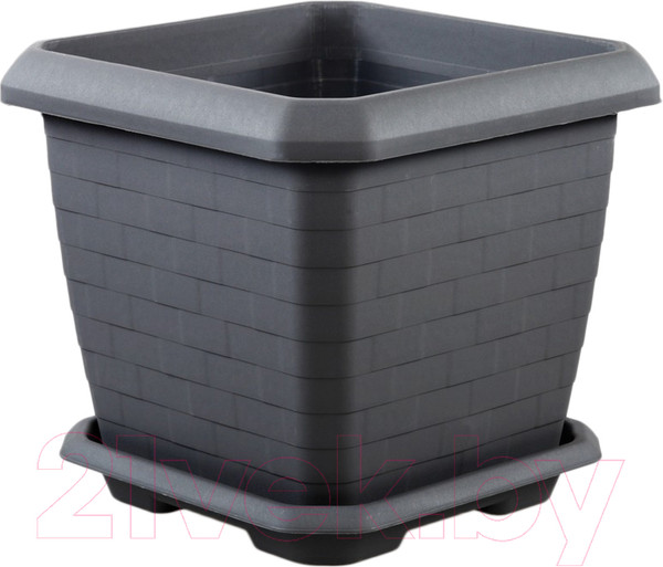 Изображение товара Кашпо Serinova Hisar №3 / 20-HKS311102-200100 (антрацит)