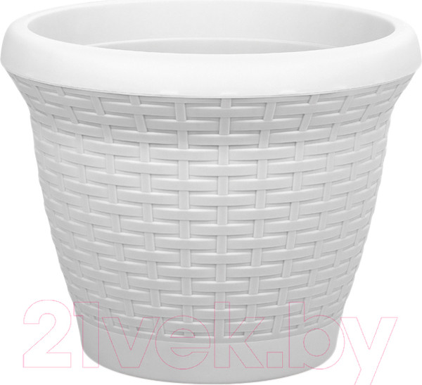 Изображение товара Кашпо Serinova Rattan №2 / 20-HS0201204-200100 (белый)