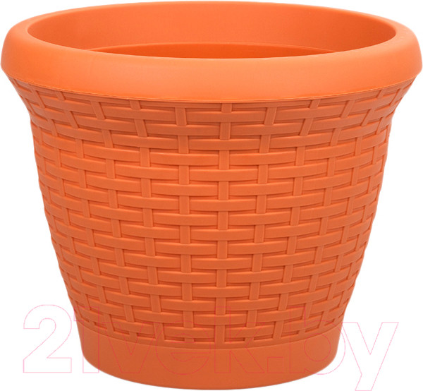 Изображение товара Кашпо Serinova Rattan №4 / 20-HS0408101-200100 (терракотовый)