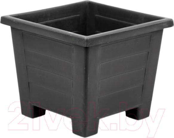 Изображение товара Кашпо Serinova Квадратный №4 / 20-S42011102-200100 (антрацит)