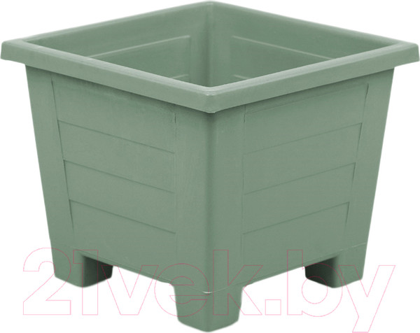 Изображение товара Кашпо Serinova Квадратный №4 / 20-S42010103-200100 (темно-зеленый)