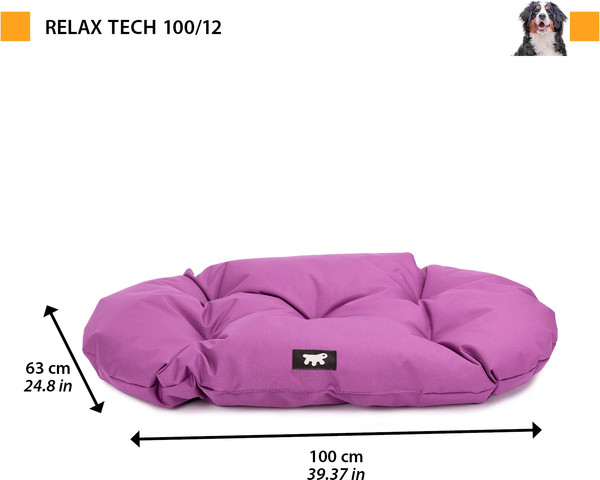 Изображение товара Матрас для животных Ferplast Relax Tech 100/12 / 83360019 (фиолетовый)