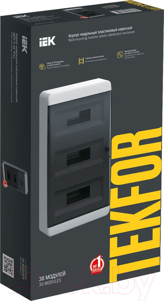 Изображение товара Бокс пластиковый IEK Tekfor TF5-KP12-N-36-41-K01-K03