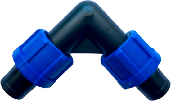 Изображение товара Набор соединителей для системы полива Gardenplast Угловое соединение для капельной ленты 00134 (6шт)