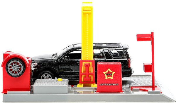 Изображение товара Автосервис игрушечный Технопарк SERVICE-17PL-THE 