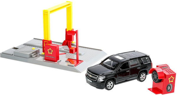 Изображение товара Автосервис игрушечный Технопарк SERVICE-17PL-THE 