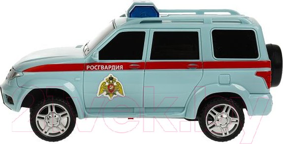 Изображение товара Радиоуправляемая игрушка Технопарк Уаз Патриот Росгвардия / PATRIOT-15RCROS-GY