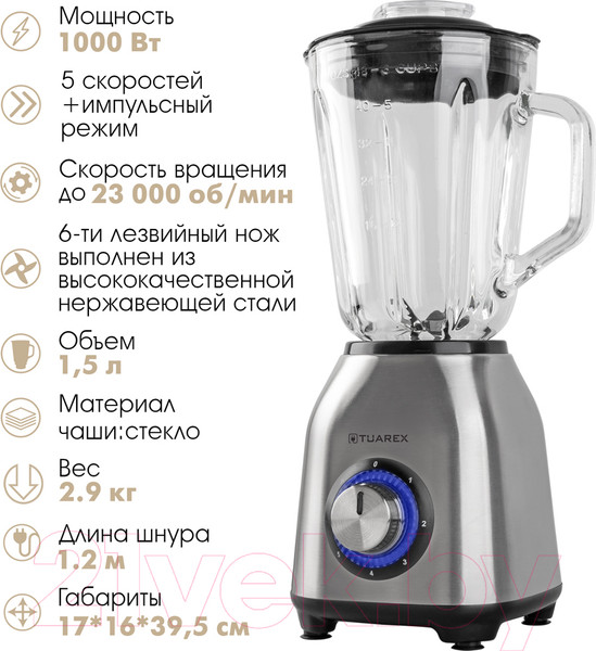 Изображение товара Блендер стационарный Tuarex TK-4201