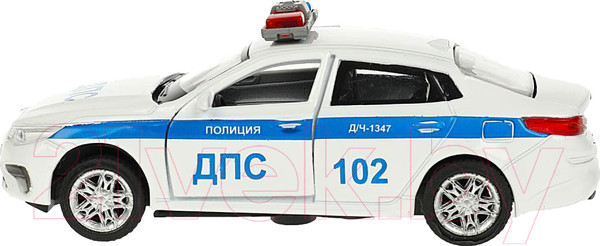 Изображение товара Автомобиль игрушечный Технопарк Kia Optima Полиция / OPTIMA-12SLPOL-WH
