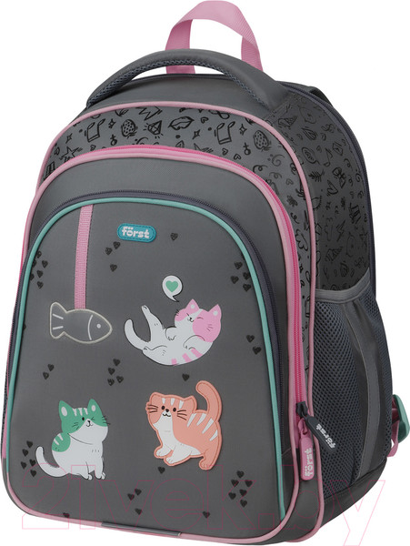 Изображение товара Школьный рюкзак Forst F-Base. Kittens / FT-RY-022402