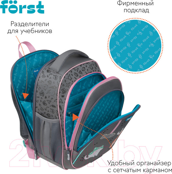 Изображение товара Школьный рюкзак Forst F-Base. Kittens / FT-RY-022402