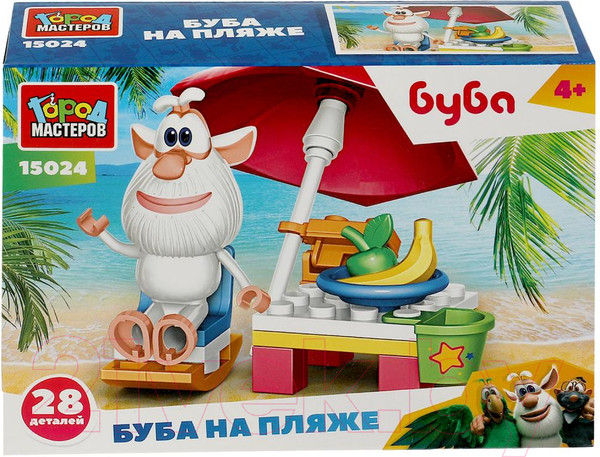 Изображение товара Конструктор Город мастеров Буба на пляже / 15024-AA 