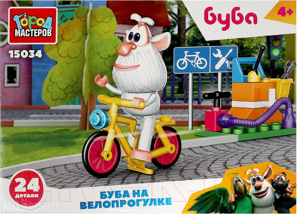 Изображение товара Конструктор Город мастеров Буба на велопрогулке / 15034-AA