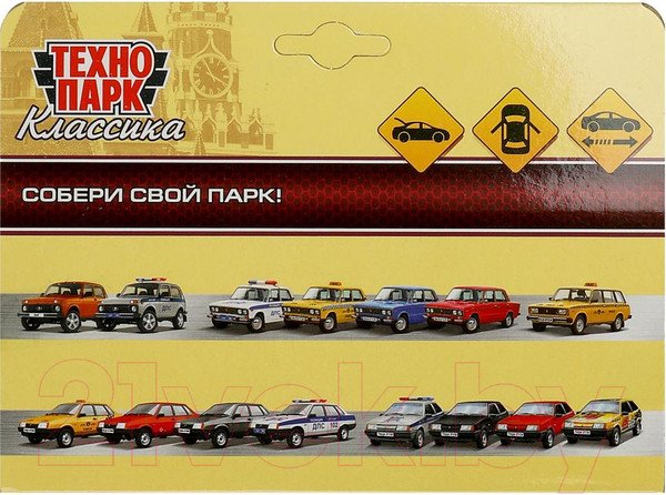 Изображение товара Автомобиль игрушечный Технопарк ваз-2107 / 2107-12-YE