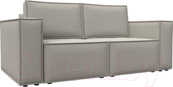 Изображение товара Диван Лига Диванов Куба мини / 121889 (рогожка Амур бежевый)