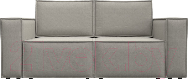 Изображение товара Диван Лига Диванов Куба мини / 121889 (рогожка Амур бежевый)