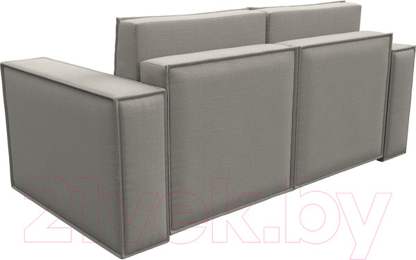 Изображение товара Диван Лига Диванов Куба мини / 121889 (рогожка Амур бежевый)