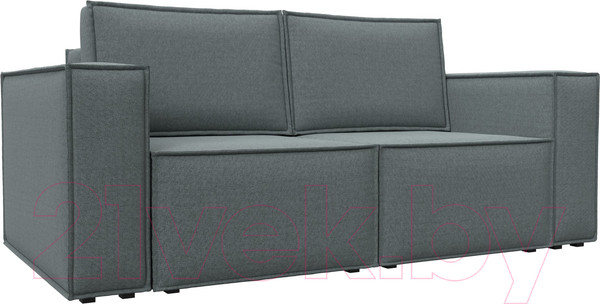 Изображение товара Диван Лига Диванов Куба мини / 121891 (рогожка Амур серый)