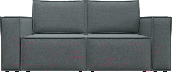 Изображение товара Диван Лига Диванов Куба мини / 121891 (рогожка Амур серый)