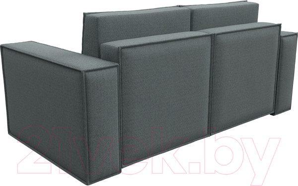 Изображение товара Диван Лига Диванов Куба мини / 121891 (рогожка Амур серый)