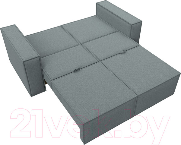 Изображение товара Диван Лига Диванов Куба мини / 121891 (рогожка Амур серый)