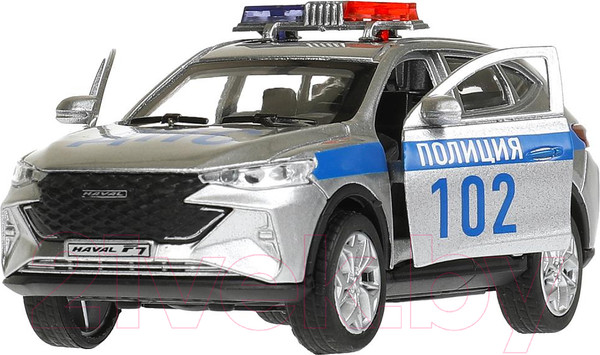 Изображение товара Автомобиль игрушечный Технопарк Haval F7 Полиция / F7-12SLPOL-SR
