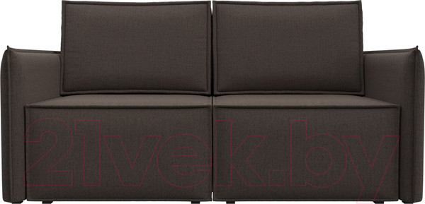 Изображение товара Диван Лига Диванов Либерти мини / 121913 (рогожка Амур коричневый)