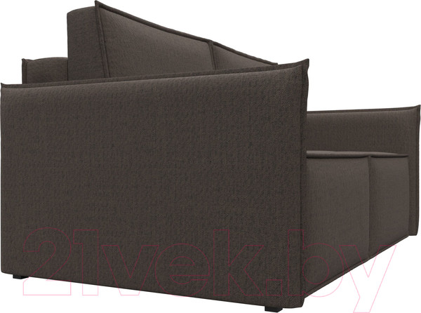 Изображение товара Диван Лига Диванов Либерти мини / 121913 (рогожка Амур коричневый)